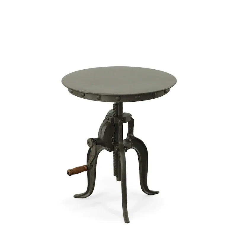 Regan Adjustable Accent Table - Industrial
