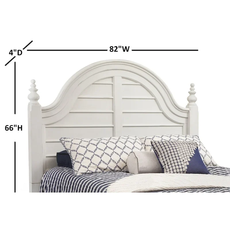 Roanoke Dove White Headboard