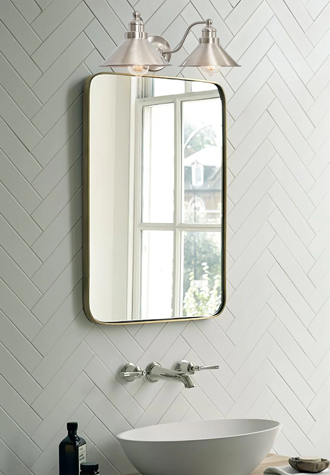 Welton 19 Modern Industrial 2-Light Wall Sconce