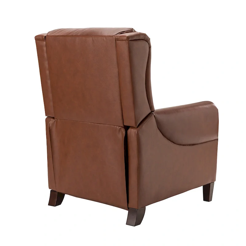 Alicia 32.68  Wide Genuine Leather Manual Recliner