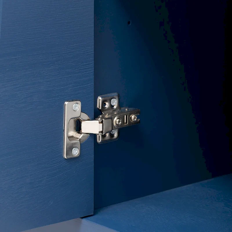 Modern 4-Door Sideboard with 3 Adjustable Shelves - MDF Storage Cabinet for Dining Room Kitchen - Elegant Design