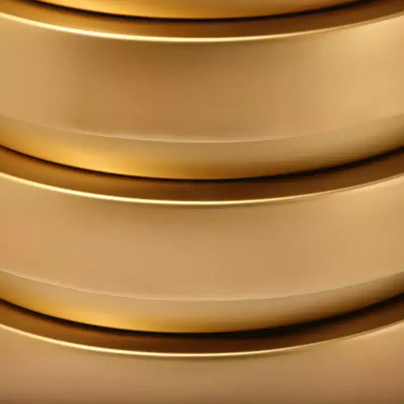 Meridian Furniture Levels Brushed Gold End Table
