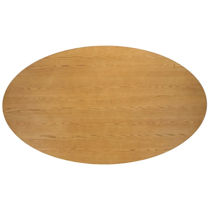 Owyn 79-inch Oval Wood Dining Table - Natural - 79Wx46Dx30H