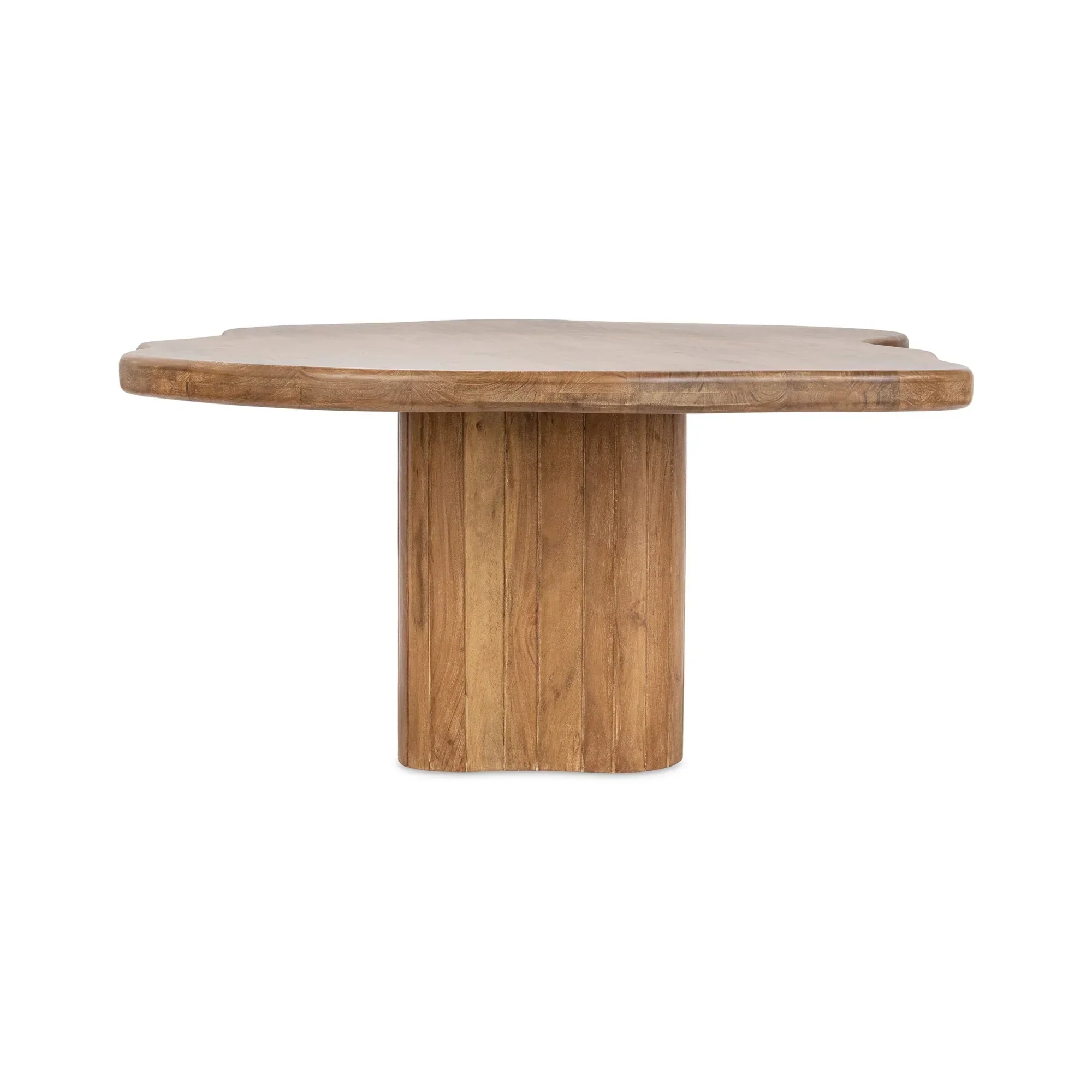 Alvaro Solid Wood Rectangle Dining Table - Golden Wheat