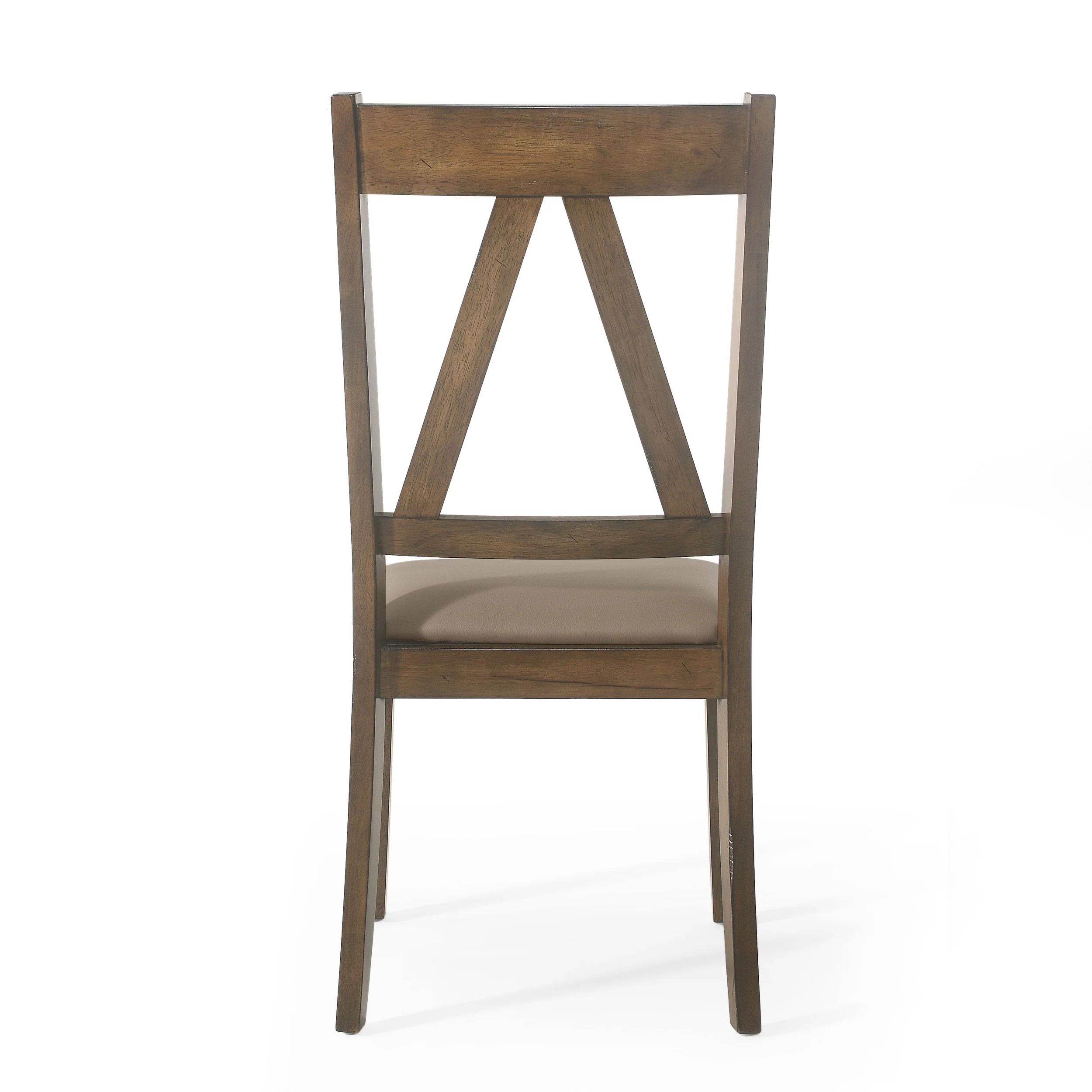 Farmhouse Upholstered Wood Dining Chairs, Set of 2 - NH396413