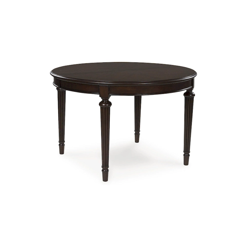 Signature Design by Ashley Lavinton Brown Dining Extension Table - 47.75 W x 72 D x 30.25 H