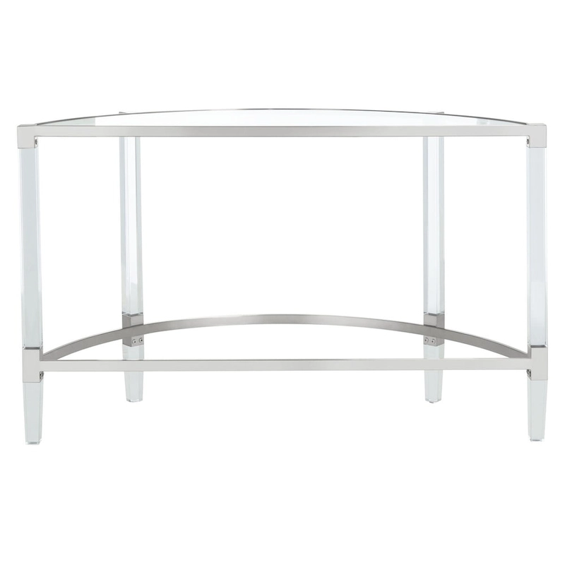 SAFAVIEH Couture Gunel Acrylic Console Table - 47.2 W x 17.7 L x 28.7 H - 47Wx18Dx29H