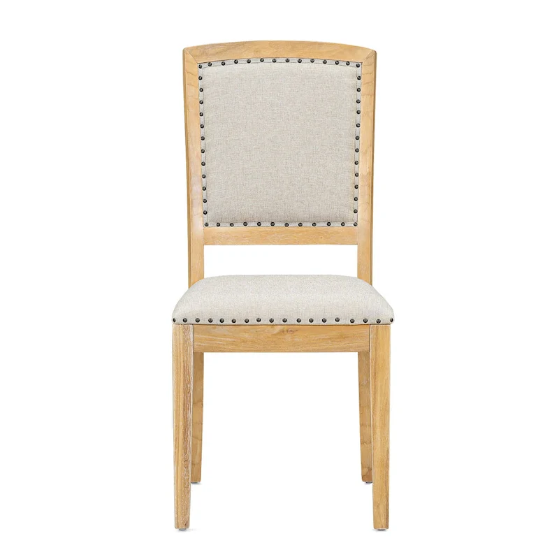 7-Piece Wooden Dining Table Set with Extendable Table & 6 Chairs