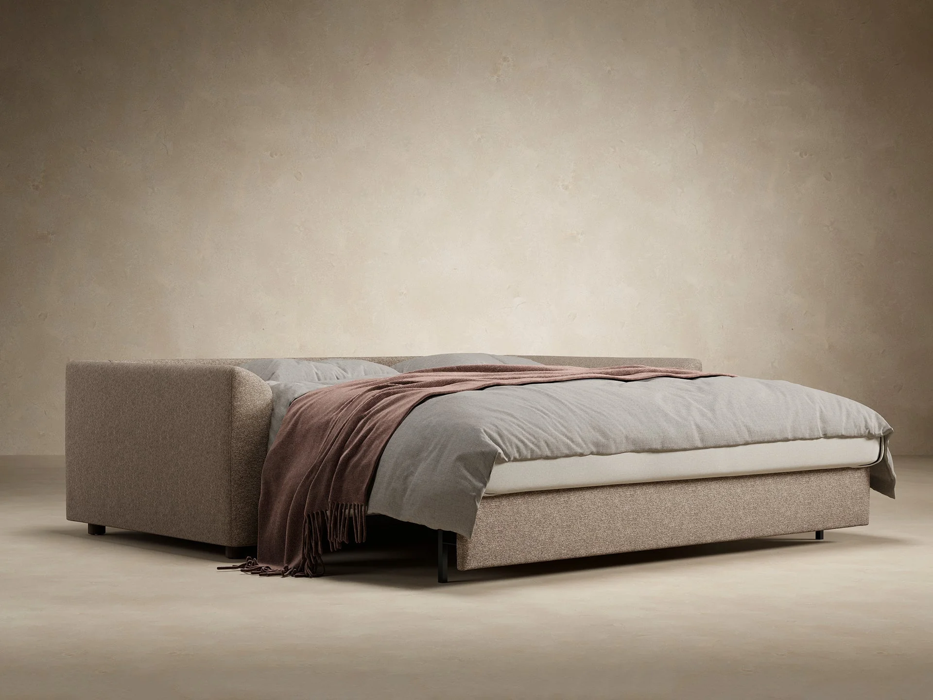 Neah Curved Arms Sofa Bed