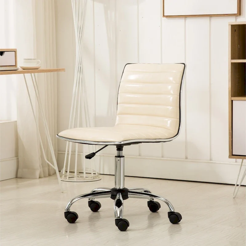 Carson Carrington Lund Modern Chrome Office Chair