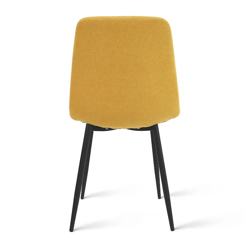 Modern Fabric Upholstered Dining Chairs (Set of 4) - 34x18x18