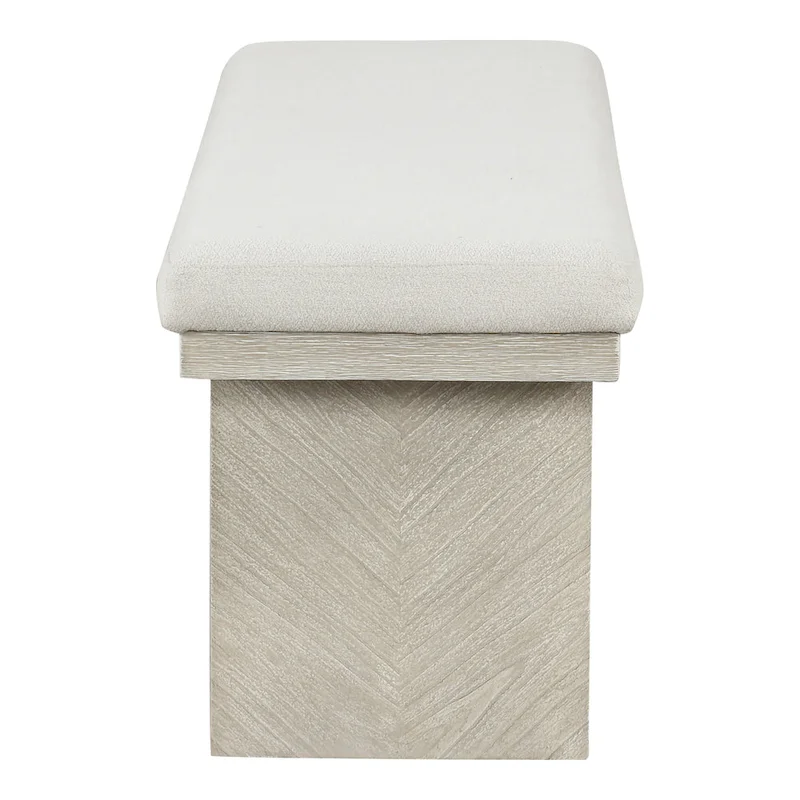 Furniture of America Yetaria Modern Farmhouse 6-Piece Natural Wood Dining Table Set