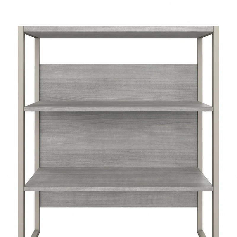 2-Drawer Lateral File Cabinet with Open Shelves