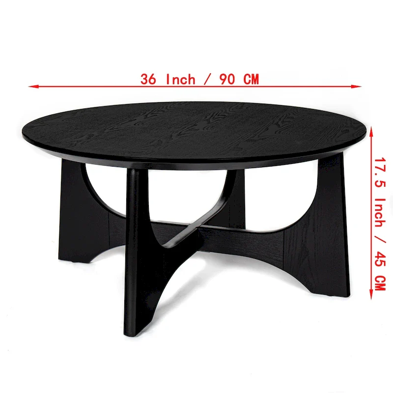Round Coffee Table for Living Room Reception Room