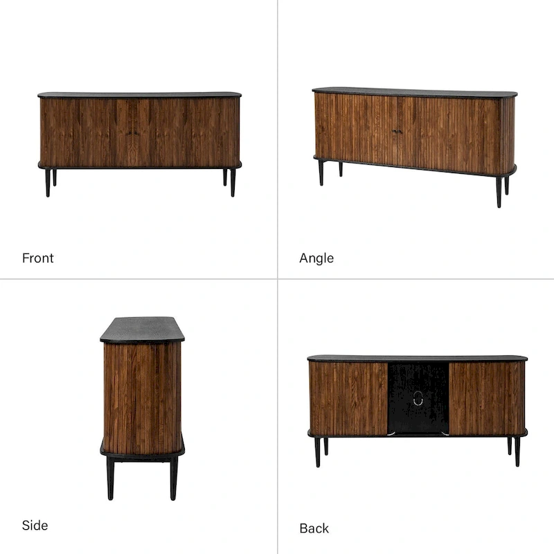 Franz Modern 63Wide Sideboard with adjustable shelf by HULALA HOME