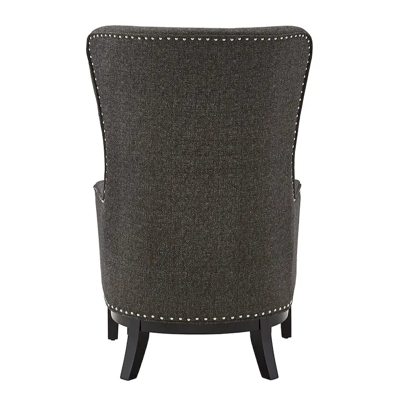 Capella Highback Wing Lounge Chair with Footstool by iNSPIRE Q Artisan