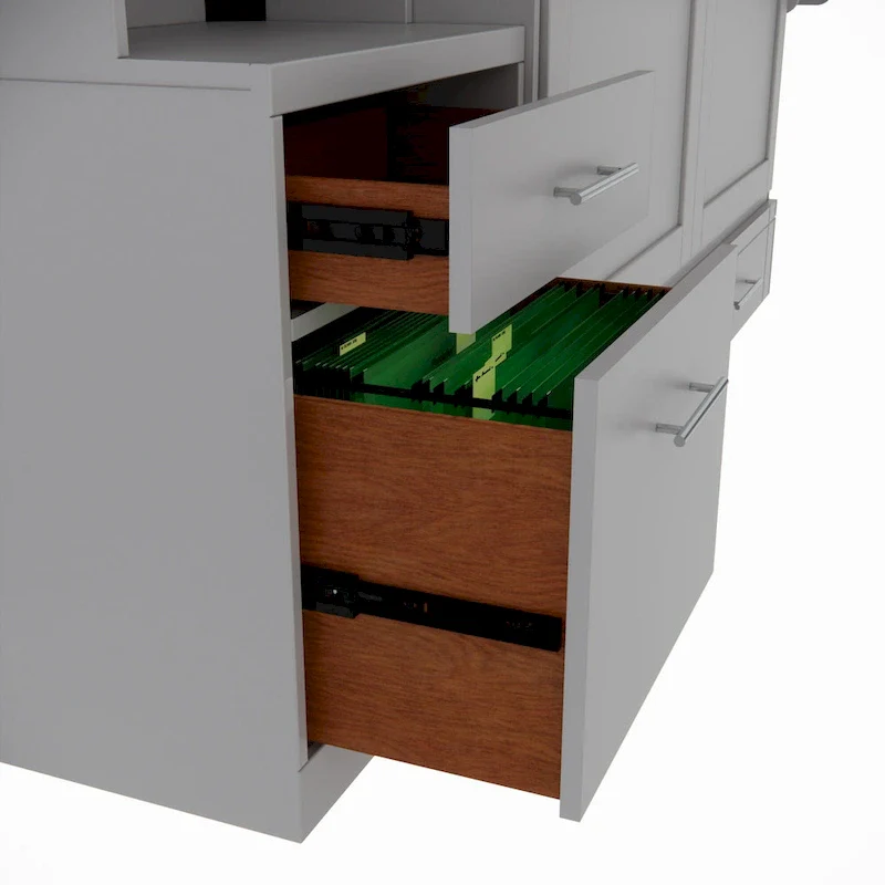 Brentwood Queen Murphy Bed with One Pier