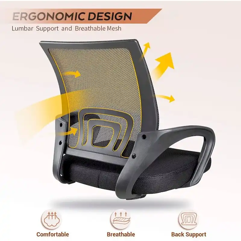 Homall Office Chair Mesh Desk Chair Computer Chair with Armrest