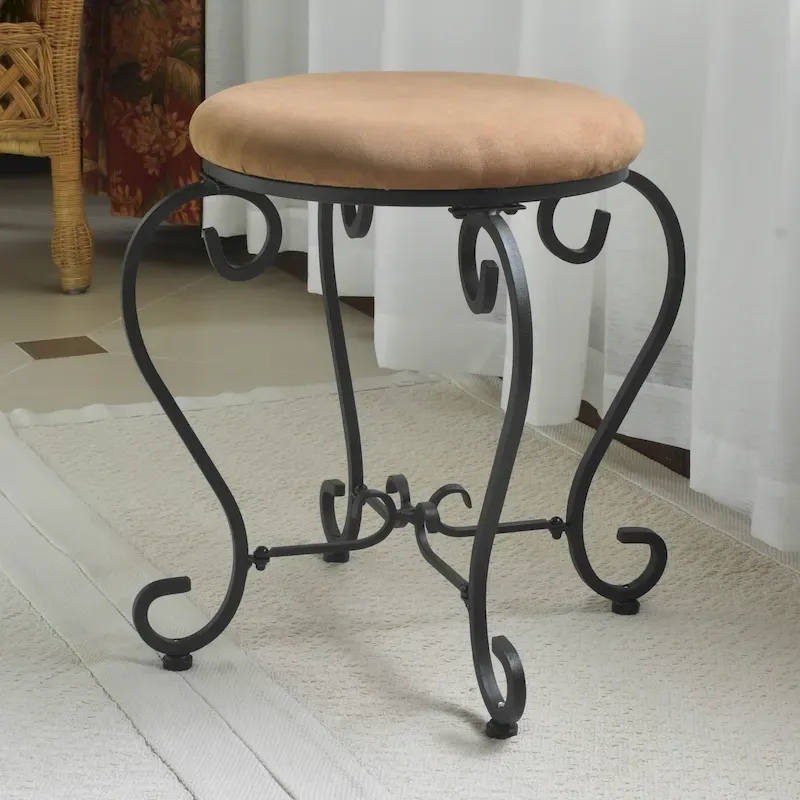 Cambridge Vanity Stool with Cushion