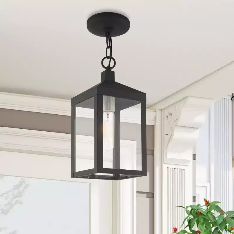 Livex Lighting Nyack 1 - Light Pendant in Scandinavian Gray