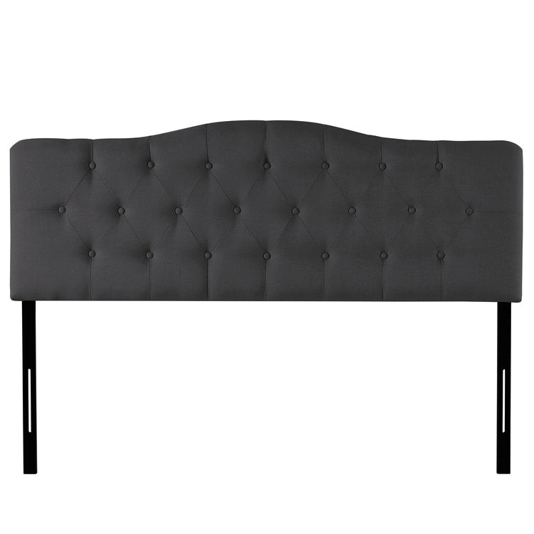 Cecilia Button Tufted Upholstered Headboard, Height Adjustable Headboards,Bed Backboard Premium Padded Fabric Headboard