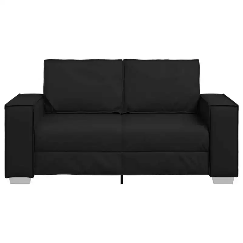 vidaXL Sofa Chair Black 160 x 78 x 84 cm Artificial Leather