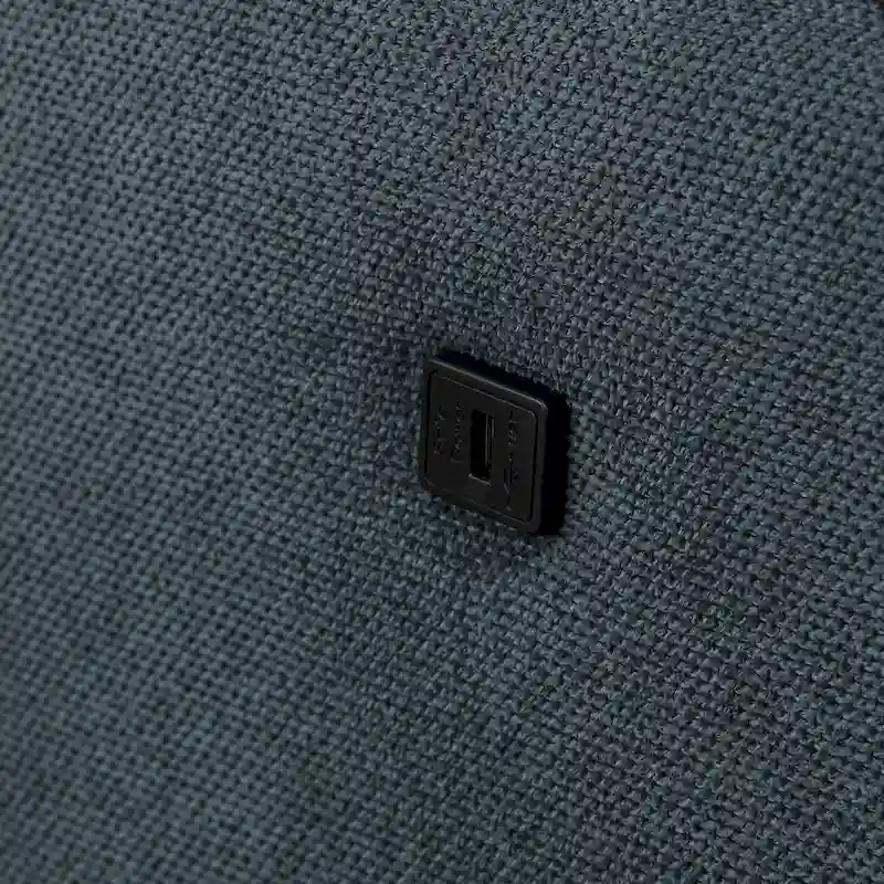 Loveseat With Waterproof Fabric, USB Charge