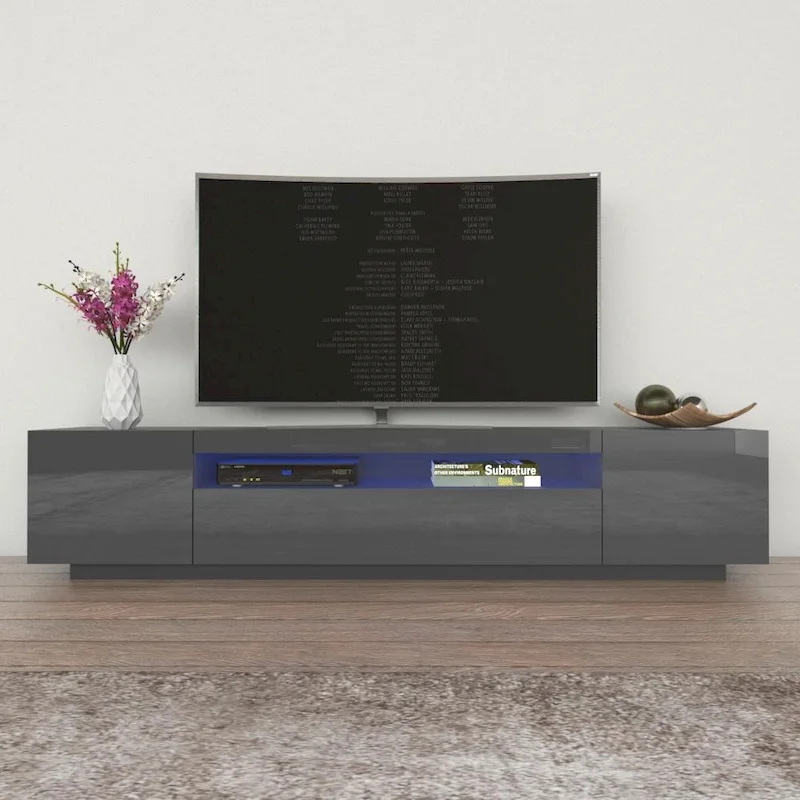 Modern 79-inch TV Stand