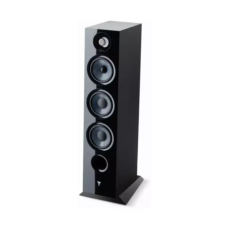 Focal Chora 826 3-way bass reflex floorstanding loudspeaker, Black, Sold Individually