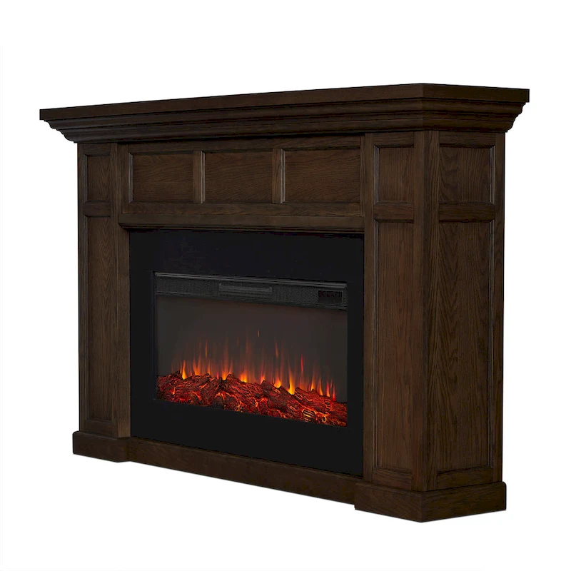 Alcott 75  Landscape Electric Fireplace by Real Flame