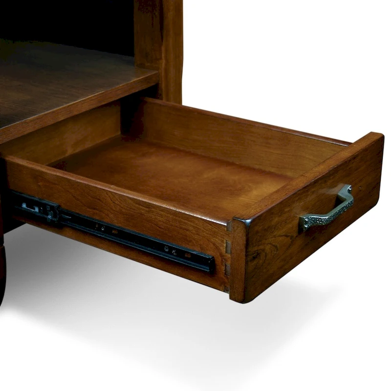 Rustic Oak End Table