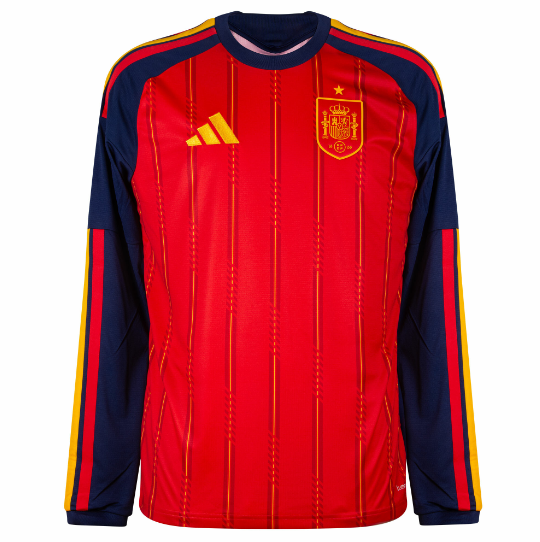 Spain Home Long sleeves Jersey 2026-2027