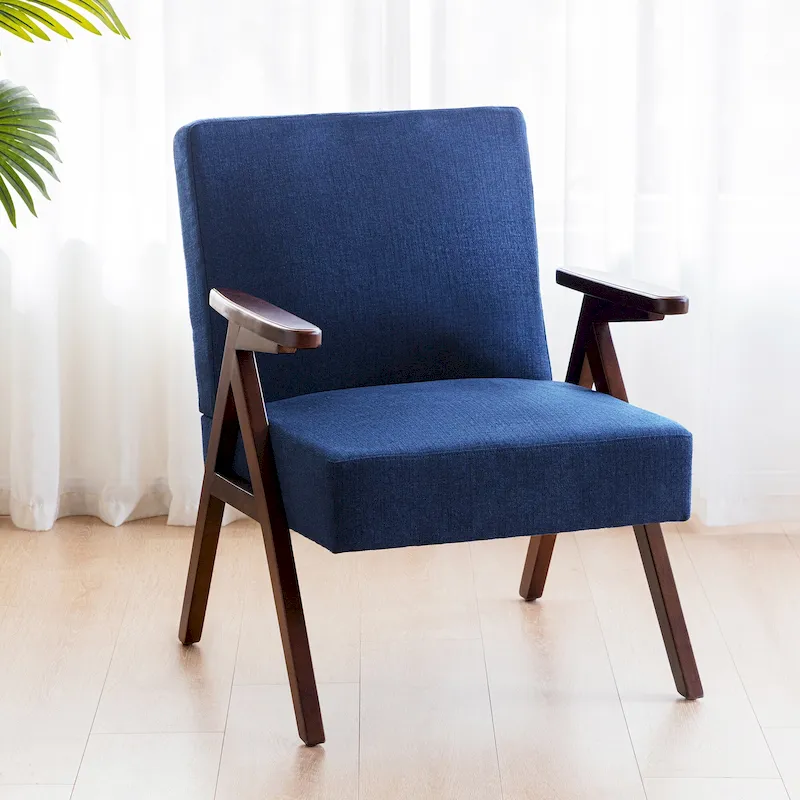 HUIMO Set of 2 Upholstered Accent Chair for Living Room, Bedroom