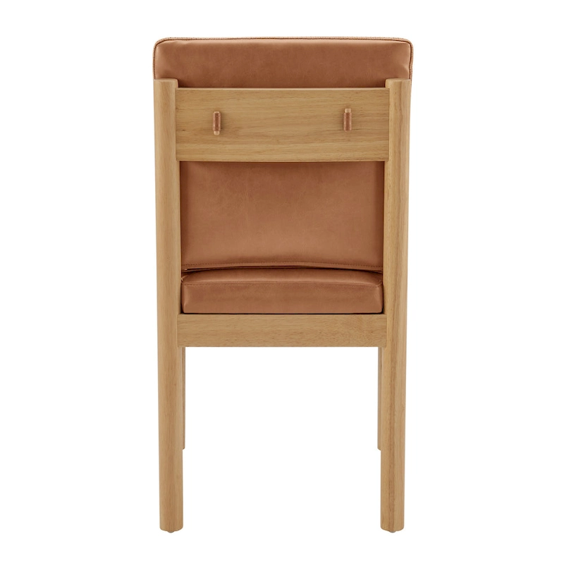 Melvin Faux Leather Dining Side Chair (Set of 2)