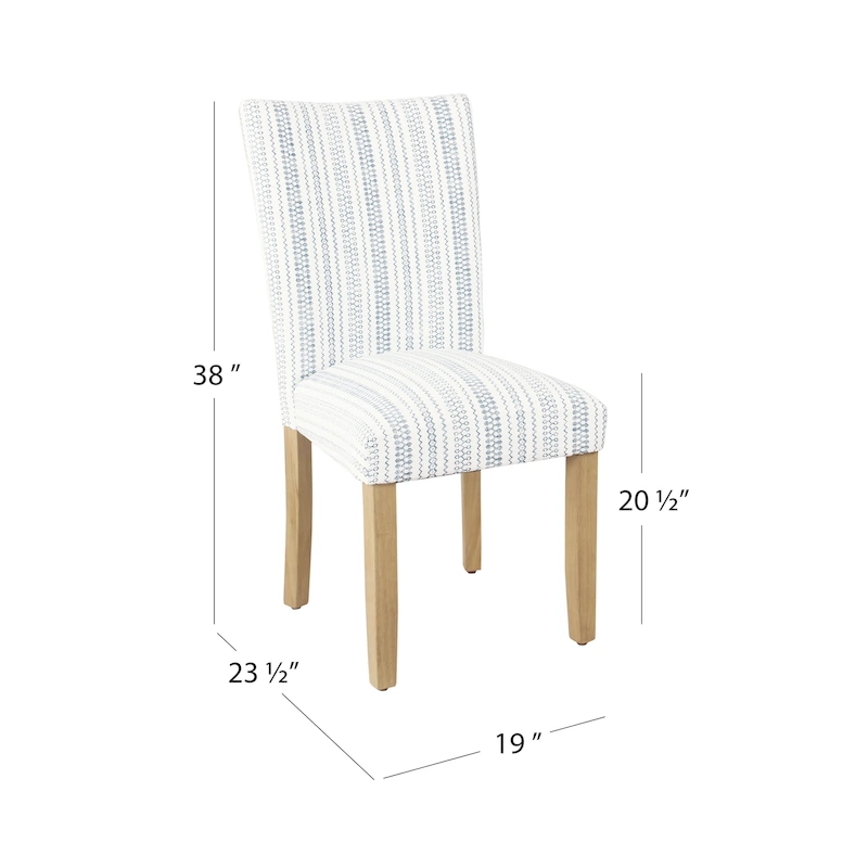 HomePop Classic Parsons Dining Chair - Set of 2