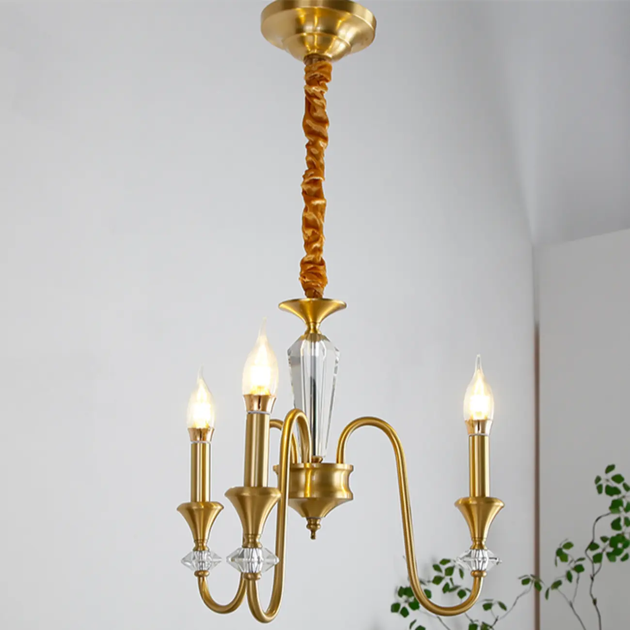 Industrial Black Glass Candelabra Chandelier in 3-10 Lights