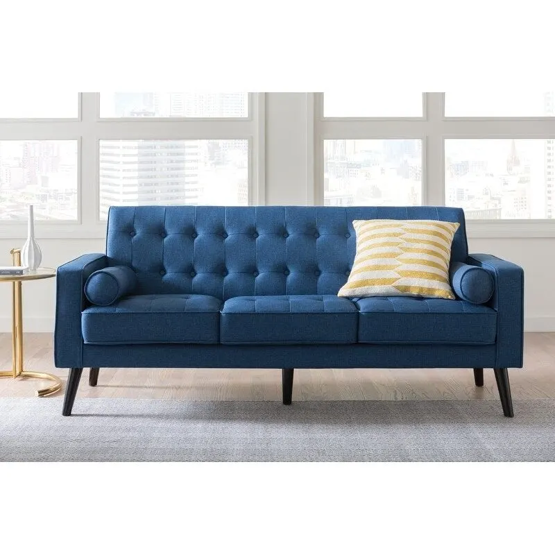 Valadez Mid Century Upholstered Tufted Sofa