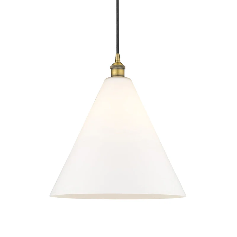 Innovations Lighting 616-1P-18-16 Edison Cone Pendant Edison Cone 16