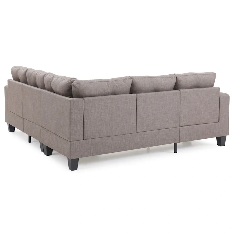 Twill Fabric Sectional Sofa