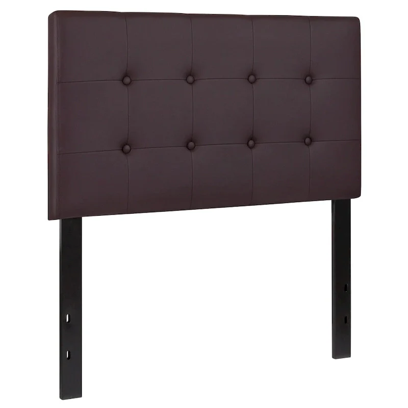 Button Tufted Upholstered Headboard