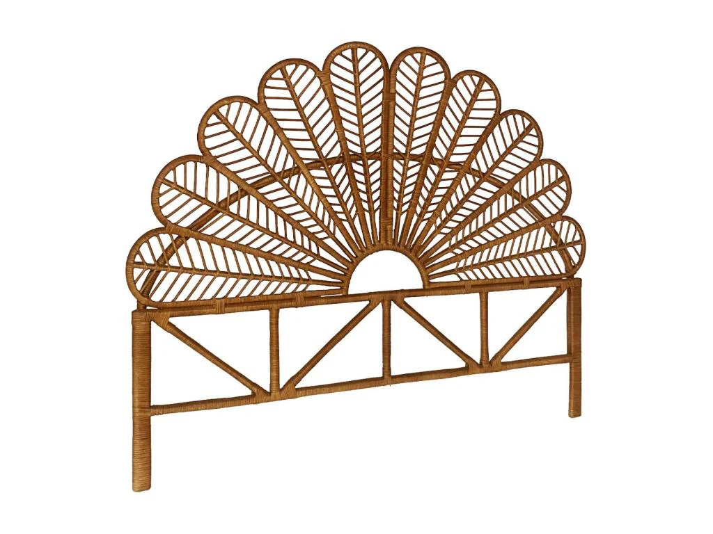 Tete Lit Rotin - Naturel fonce