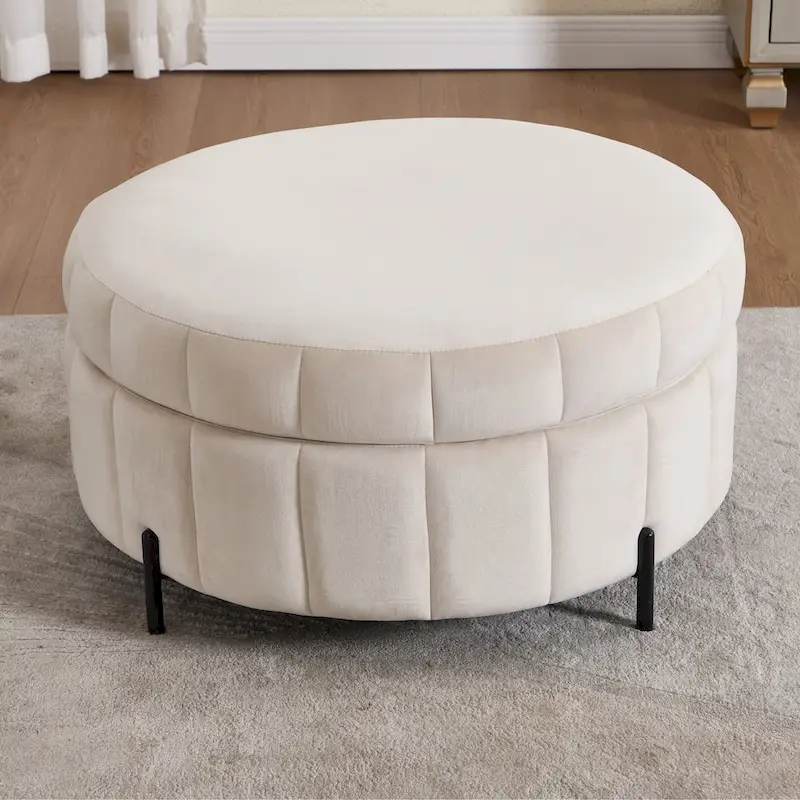 40.4W Modern Swivel Accent Chair,Swivel Single Sofa Chair with Ottoman