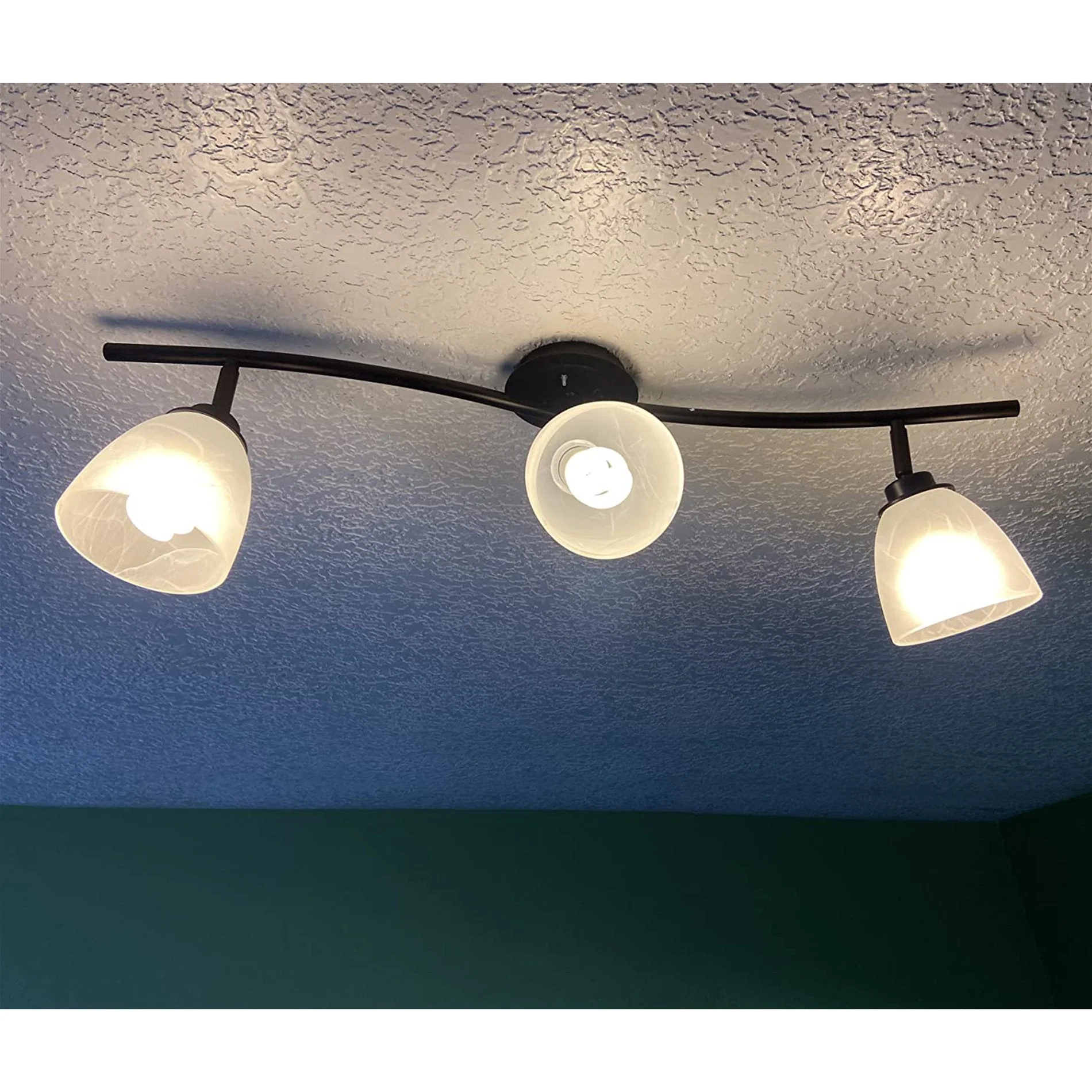 Weston 5 Alabaster Glass Shades / Replacement Glass, 3-Pack