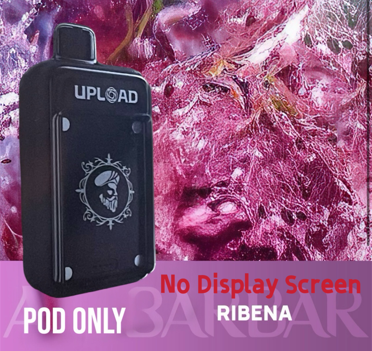 AliBarBar Upload POD 25000 puffs**NO Display LED Screen**