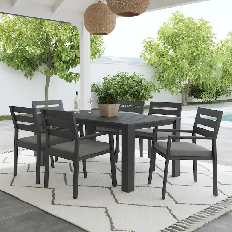 Homestyles Grayton Outdoor 7-Piece Dining Set - 38