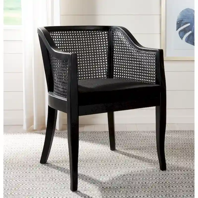 SAFAVIEH Velva Cane Dining Chair - 23.8 x 23.2 x 32.1 - 24Wx23Dx32H