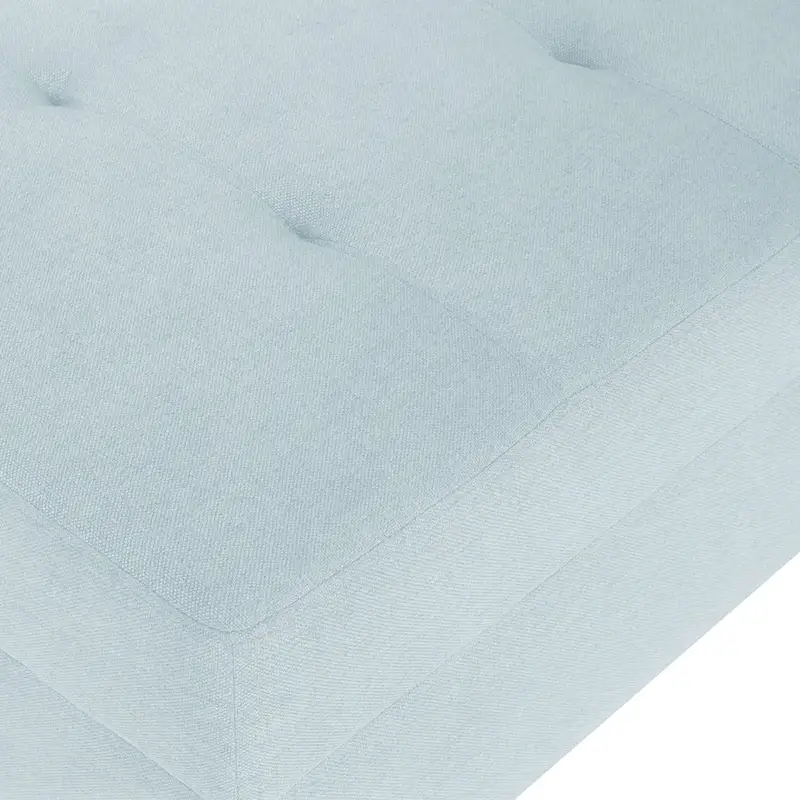 Tufted Fabric Ottoman