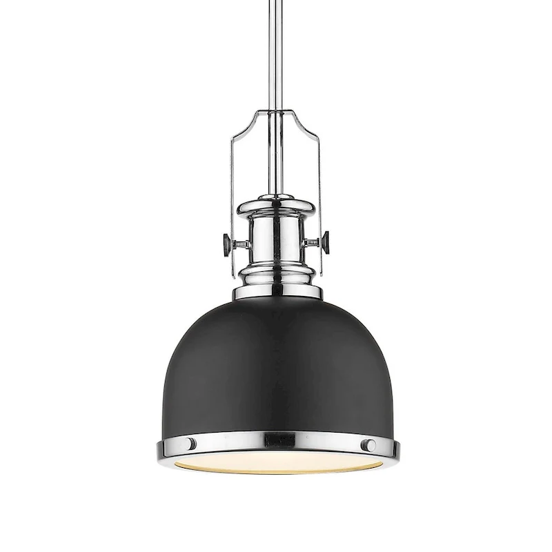 Z-Lite Melange Single Light 8  Wide Pendant