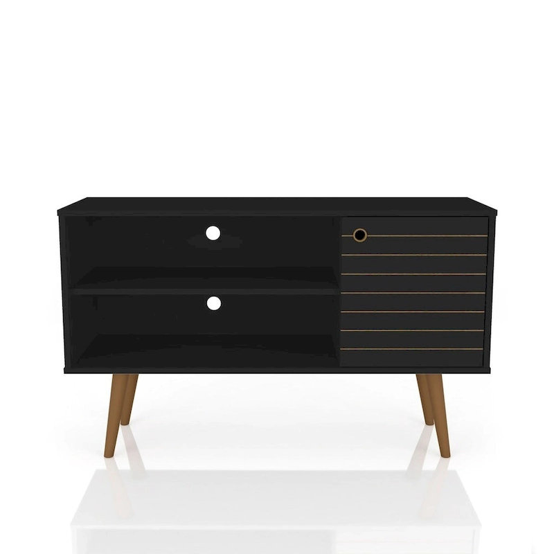 Mid-century Modern Liberty 2-shelf TV Stand