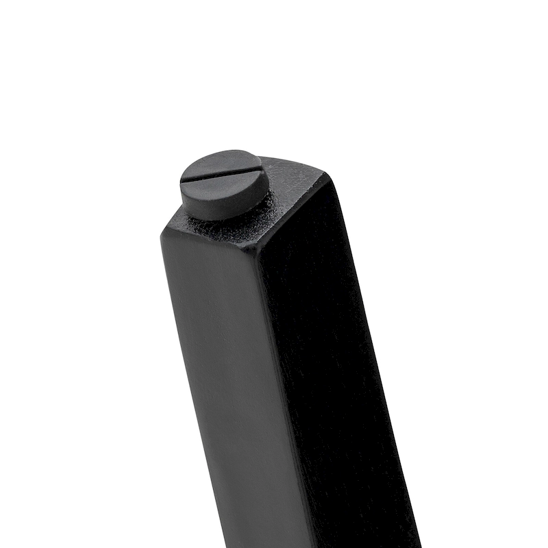 Glitzhome 38H Set of 2 High Back Linen Fabric Studded Dining Chairs with Footpads